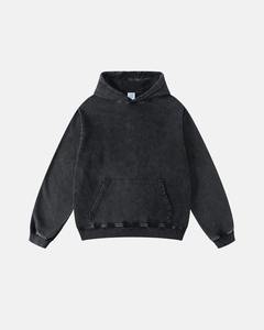 Sudadera con Capucha Unisex Vintage de Algodón Lavado con Bolsillo Canguro, Estilo Casual Urbano - Product Image 5