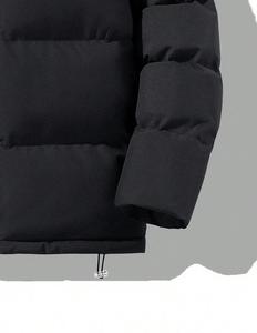 Men's Women's <b>Hooded</b> Puffer Varsity Bomber <b>Jackets</b> Regular Fit Wool/Viscose <b>Shell</b> Waterproof Breathable Reversible Plus Winter - Product Image 4
