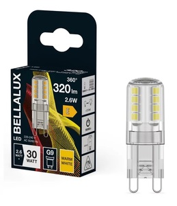 หลอดไฟ LED G9 2.6W 2700K 320Lm (เบลลาลักซ์ 4058075135963) - Product Image 1