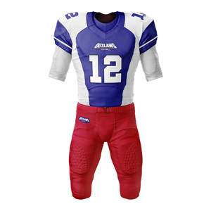 Uniformes de fútbol americano Premium Ropa de equipo de alta calidad con mangas cortas Rendimiento inigualable por fabricante - Product Image 1