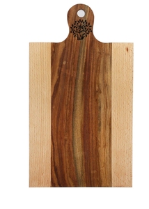 Árbol DE LA VIDA Sheesham y madera de haya Tabla de cortar de 15 pulgadas para carne Verduras Frutas Casa Calentamiento Regalo Tabla de servir de madera - Product Image 4