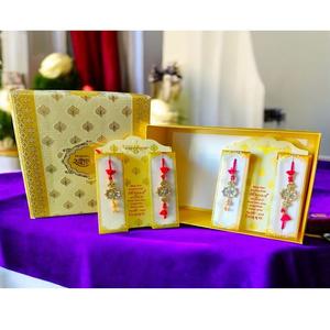 Rakhi de créateur personnalisé pour les frères avec impression de nom personnalisé Fabricant de Rakhi de marque privée disponible au meilleur prix - Product Image 1