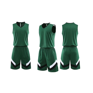 Tenues de basketball professionnelles personnalisées OEM/ODM avec logo imprimé, respirantes, 100 % polyester, anti-bactériennes et anti-UV - Product Image 1