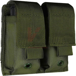 Haute Qualité Paintball Sports Mag Holster Double Mag Pouch Tactique MOLLE Compatible Double Support Durable Nylon Matériel OEM - Product Image 1