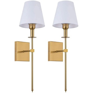 Tường ánh sáng Pin hoạt động sconce Bộ 2 không hardwired lịch thi đấu, tường sconce với từ xa Dimmable ánh sáng bóng đèn - Product Image 3