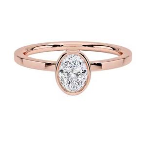 Custom Engagement GRA VVS Moissanite Diamond Jewellery 925 Sterling Silver Women Solitaire Moissanite <b>Ring</b> - Product Image 5