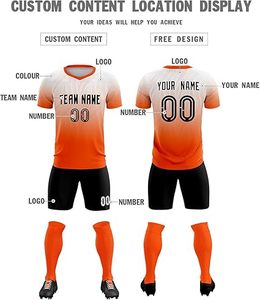 Customizable Soccer Uniform Set-100% Cotton Quick Dry Unisex Adult Sizes - Product Image 2