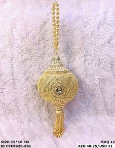 Modern Designer Handmade Metal Stone <b>Clutch</b> India Decorated <b>Pearl</b> Iron for Bridal Elegant Evening <b>Bags</b> - Product Image 2