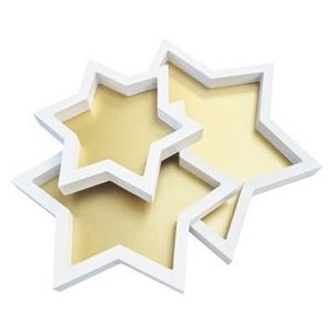 Precio de exportación de metal para restaurante y Hotel, plato y plato para servir, diseño de moda, bandeja para servir magdalenas, vajilla hecha a mano - Product Image 4