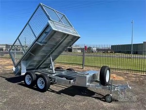 Remorque à benne basculante de ferme Single-Tractor exploité 10 tonnes pour l'agriculture - Product Image 5