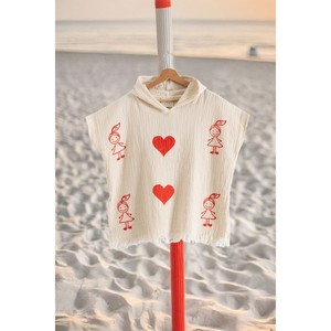 Ensemble de serviettes de bain en mousseline de coton biologique Varol 100% pour enfants, motif rayé adorable, pour bébés, utilisation en soin de bébé - Product Image 2