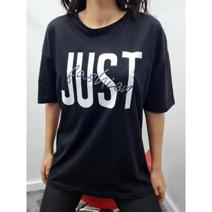 Camiseta Mybeefashion Unisex de Manga Corta con Cuello Redondo, 100% Algodón, Color Negro Liso, Corte Regular, Tallas S-M, L-XL - Product Image 1