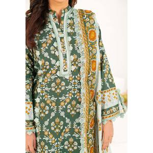 ชุดสูทคัตตาร์พิมพ์ลาย 3 ชิ้นสำหรับผู้หญิง พร้อมผ้าคลุมไหล่ รุ่น K-52083 - Product Image 1