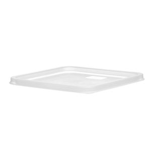 HENDI Transparent 235x235mm Food Storage <b>Container</b> Lid - Product Image 1