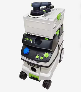 LISTO PARA ENVIAR: Juego de Fresadora Eléctrica Festool 26EAC con Aspiradora de Limpieza Automática de Polvo de Alemania, Cabezal de Pulido Sin Escobillas de 6 Pulgadas - Product Image 3