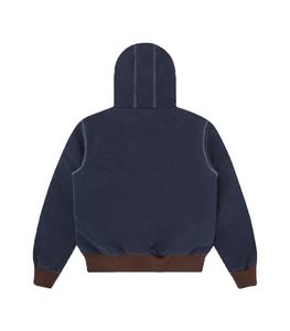 High Street vente en gros hommes robuste toile à capuche veste de travail 100% sergé coton utilitaire toile travailleur veste - Product Image 2