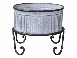 ที่ใส่ของตกแต่งผนังชุบสังกะสีแบบชนบทพร้อมช่องสำหรับใส่สมุนไพรขนาดเล็กของ succulents หรือตกแต่งผนังสีเขียว - Product Image 2