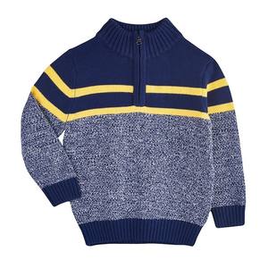 Service OEM Pull en coton à col roulé pour garçons Tricot épais Tricot plat de marque de luxe Manches longues Anti-rides Confortable - Product Image 1