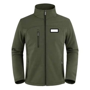 Vente en gros vestes de sport personnalisées pour hommes manteaux de chasse en plein air coquille souple imperméable thermique - Product Image 5