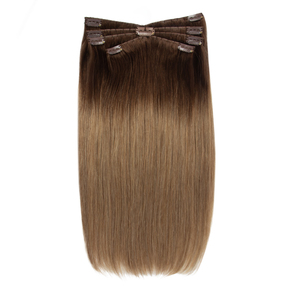 Новый дизайн, 8 шт., невидимая заколка для наращивания волос, для удаления кутикулы, натуральные 100% человеческие двойные заколки для наращивания волос - Product Image 2