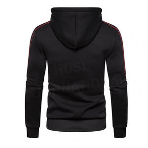 Sweat-shirt à capuche pour homme, Design dernier cri, fabriqué au Pakistan, de haute qualité et de couleur unie, fermeture éclair, grande taille, 2023 - Product Image 2