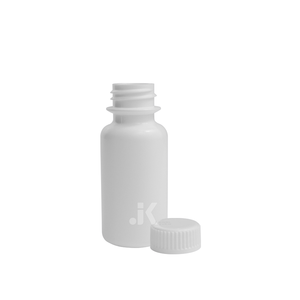 Botella de jarabe de HDPE, embalaje de plástico de 30 ml con tapa de rosca, blanca, buena calidad, servicio OEM ODM de la fábrica de Vietnam M0303 - Product Image 3