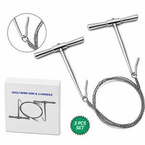 15 pièces Scie à fil GIGLI, 5 ensembles d'instruments neurochirurgicaux vétérinaires, instruments chirurgicaux allemands SUAVE SSI-INIS-21506 CE - Product Image 4