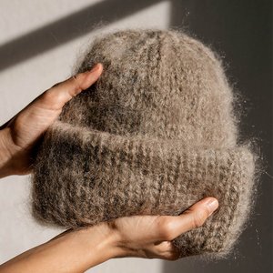 Gorro para niños y niñas, gorros de punto con Pompón, gorros con logotipo personalizado, gorro clásico cálido para invierno, gorro suave con calavera y puños para niños - Product Image 4