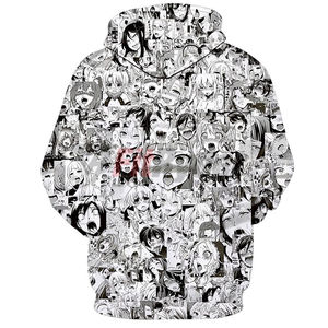 Sudadera con Diseño Personalizado 2024, Alta Calidad, Cremallera Lateral, Técnica de Sublimación 3D, Sin Costuras, Sólida, Transpirable para Mujer, 100% Algodón, OEM - Product Image 4