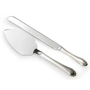 Golden Serving <b>Cutting</b> Shovel Set Stainless Steel <b>Cake</b> <b>Knife</b> and Server Set for Events Wedding - Product Image 2