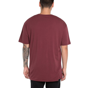 Mens 100%cotton Round <b>Collar</b> <b>T</b>-<b>shirt</b> Custom Print Sports <b>t</b> <b>Shirt</b> High Quality OEM New Loose Long <b>T</b>-<b>shirt</b> 100% Cotton Custom - Product Image 3