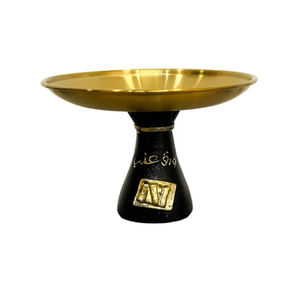 Última llegada hecha a mano de acero inoxidable pastel servir soporte único boda presentación celebración exhibición vajilla Color dorado - Product Image 1