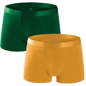 Venta al por mayor de los hombres de tiro alto en forma de V Bikini ropa interior deportiva Sexy Algodón ligero con personalizable púrpura imprime tela de punto - Product Image 3