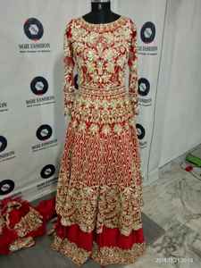 Pakistani Bridal Wedding <b>Dresses</b> 2022 Top Quality Beautiful Hand Embellishment Can Customize in Any Sizes and Colors - Product Image 4