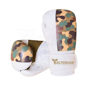 Gants de boxe en cuir confortables fabriqués en usine pour le fitness et le MMA pour l'entraînement aux arts martiaux - Product Image 2