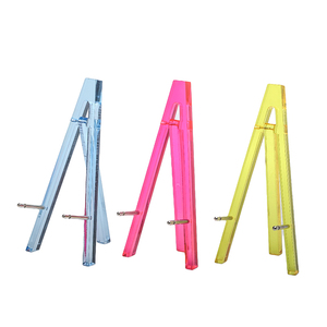 Großhandel kleiner Acryl-Display-Eisenständer Mini-Eisenständer Künstler-Eisenständer Trittstock-Ständer zum Malen - Product Image 2
