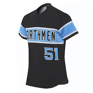 Jersey de béisbol sublimado personalizado para hombre, jersey de paso rápido de paso lento, parche bordado, uniforme de béisbol con patrón forrado, uniforme de ajuste regular - Product Image 2