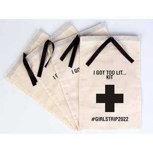 Bolsa de Kit para la Resaca Personalizada para Bodas y Fiestas, Impresa con Logotipo Personalizado para Aceites Esenciales, Ropa, Manualidades y Embalaje - Product Image 4