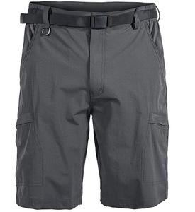 Pantalones cortos cargo de color sólido de la mejor calidad para hombre pantalones cargo transpirables con logotipo personalizado servicio OEM al por mayor - Product Image 1