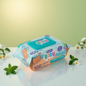 ยูนิควอลิตี้ เบบี้ไวพส์ 100 แผ่น ปราศจากแอลกอฮอล์ ไม่มีกลิ่น สำหรับเด็กทารก - Product Image 1