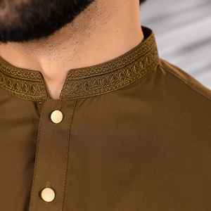 ชุดลำลองฤดูหนาวระบายอากาศได้ดีสำหรับผู้ชาย ชัลวาร์ กามีซ ไซส์ใหญ่พิเศษ AA IMPEX สำหรับวันอีดและงานแต่งงาน - Product Image 2