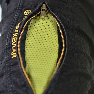 D-Ride Moto Jeans de moto pour homme à manches longues avec inserts extensibles, respirant et à séchage rapide, doublure de protection - Product Image 6