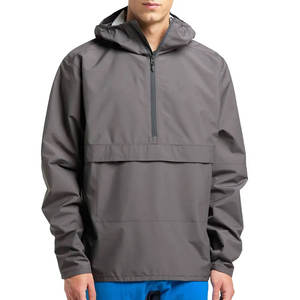 Chaqueta Anorak de Senderismo Personalizada de Talla Grande para Hombre, Producto de Alta Demanda, Mangas Regulares, Chaqueta Cortavientos para Correr - Product Image 3