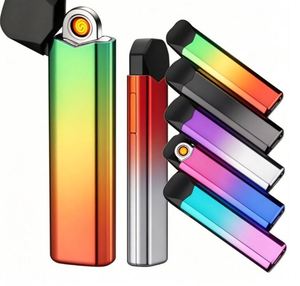 2026 New Design Classic Custom Smokeless Rechargeable USB Powered <b>Portable</b> Car Cigarette <b>Ashtray</b> - Product Image 2
