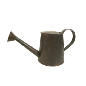 Arrosoir en métal brun peint pour l'extérieur Arrosoir en métal de haute qualité personnalisé décoratif à l'aspect moderne pour le jardin - Product Image 6