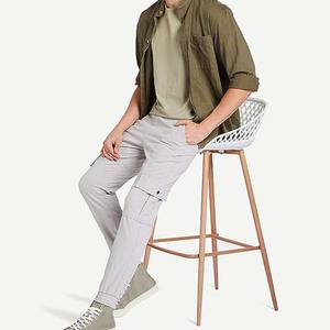 Pantalones Casuales Personalizados para Hombre, Lona, MOQ Bajo, Último Diseño, Gran Venta, Hechos en Pakistán, Algodón 100%, Cintura Elástica, Secado Rápido - Product Image 3