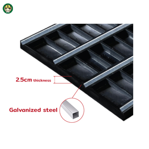 Losas de piso de acero reforzado de alta calidad de 62x100 cm con moldura de viga de plástico para aplicación de panel de encofrado - Product Image 2