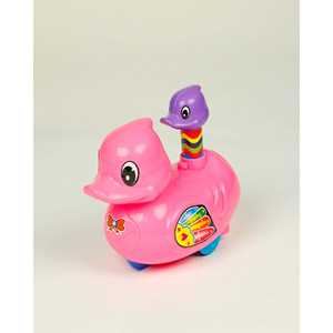 Juguete de Plástico Familiar de Patos Musicales Push-N-Go con Sonidos Divertidos - Product Image 1