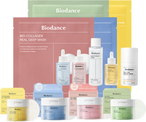 Coffret de Soins de la Peau Coréens Produits de Beauté Soins du Visage Cosmétiques Biodance Collagène Niacinamide Disques de Lotion Tonique Masque pour le Visage Sérum pour le Visage - Product Image 1