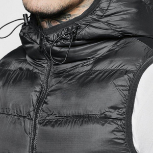 Best-seller Gilet personnalisé pour hommes Veste sans manches rembourrée légère et chaude à vendre - Product Image 5